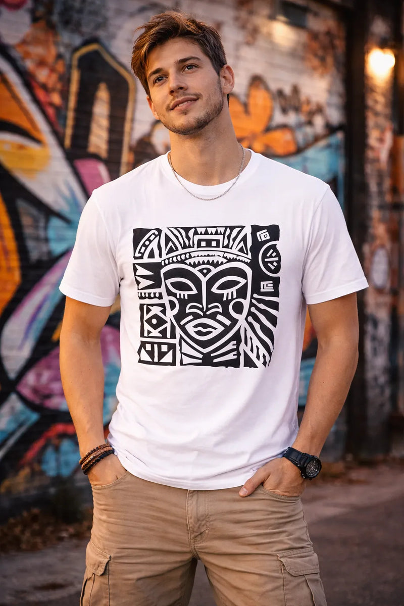 Warrior Spirit – Heritage Tee | Aurora Bloom Crafts