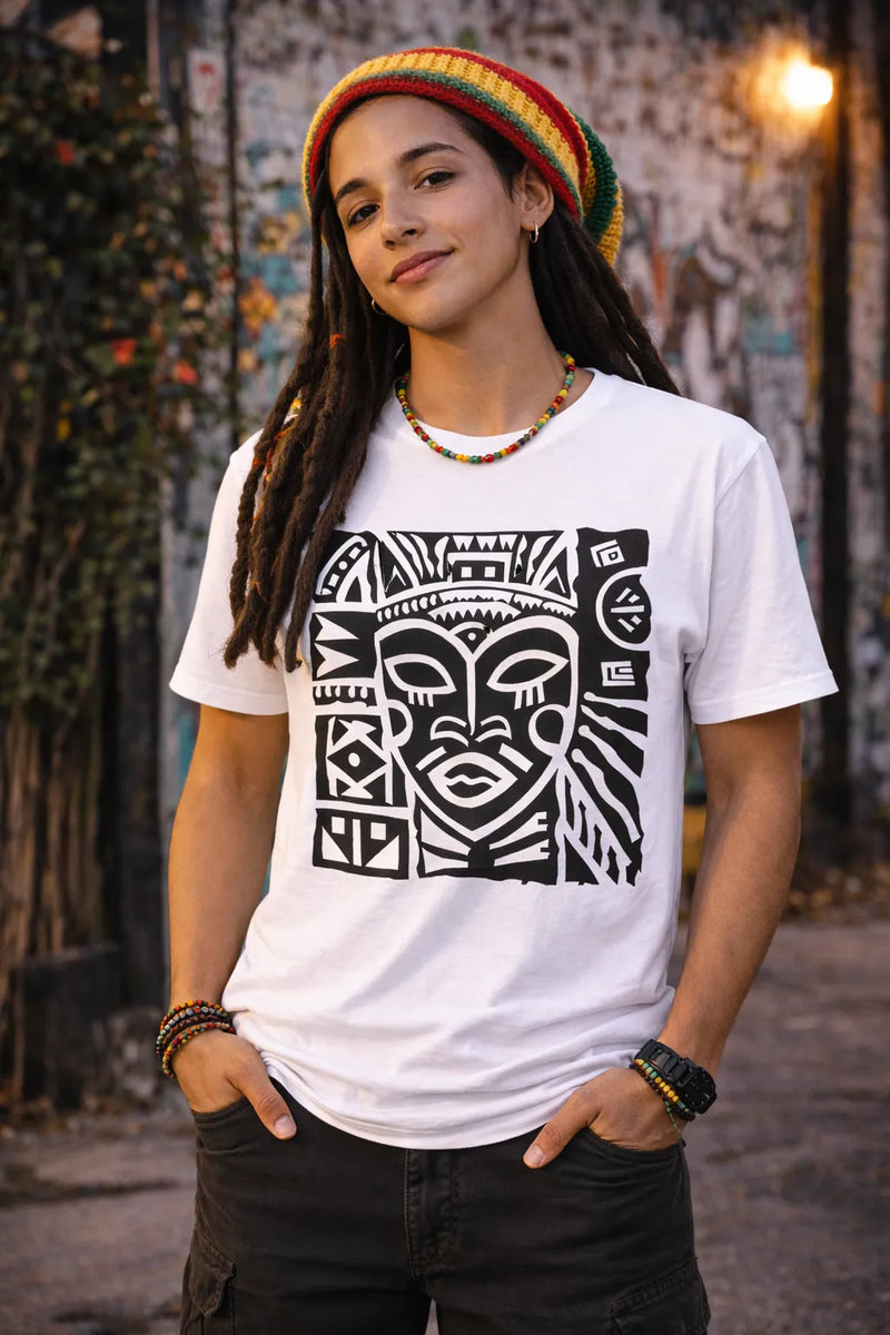 Warrior Spirit – Heritage Tee | Aurora Bloom Crafts