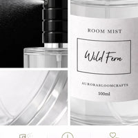 Wild Fern Room Mist – 100ml | AuroraBloomCrafts